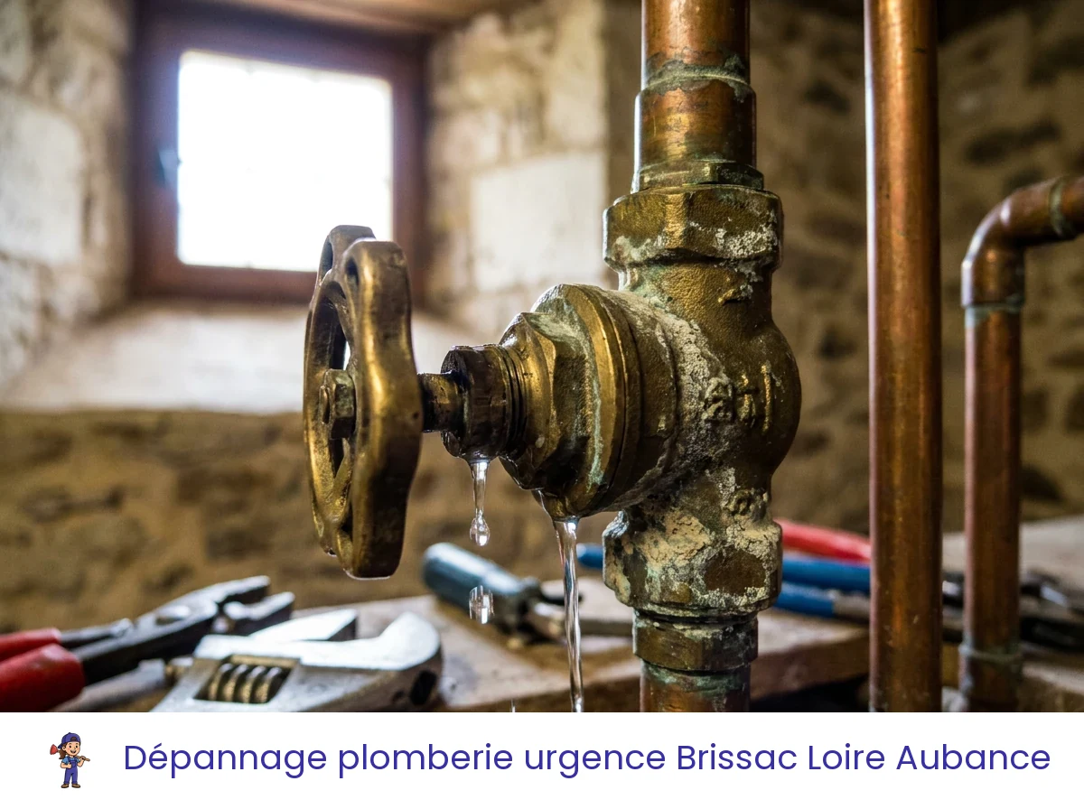Dépannage plomberie urgence à Brissac Loire Aubance