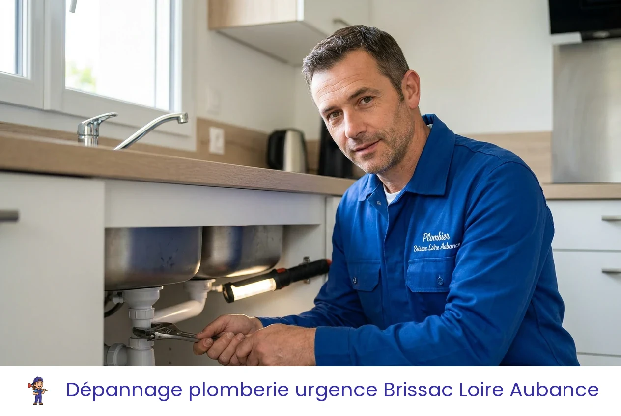 Dépannage plomberie urgence à Brissac Loire Aubance