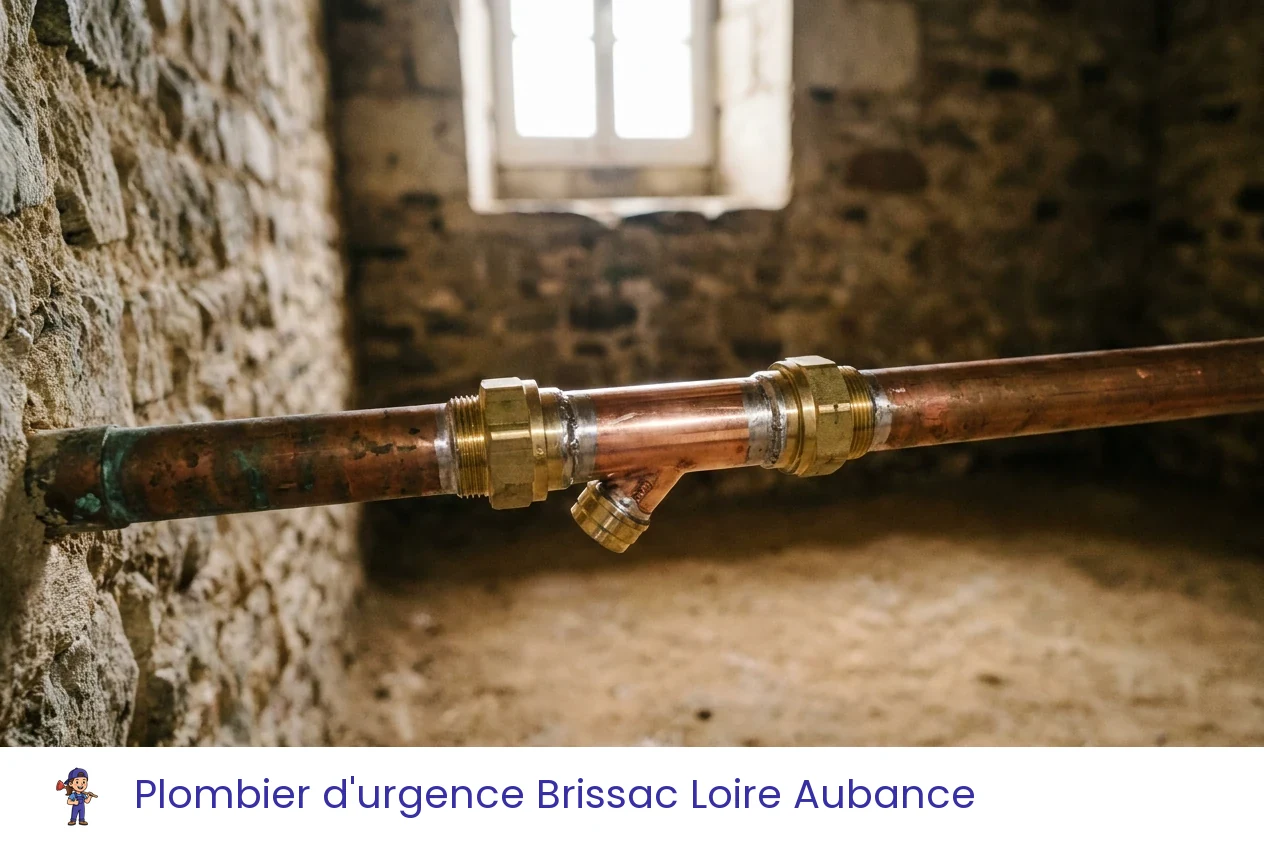Plombier d'urgence à Brissac Loire Aubance