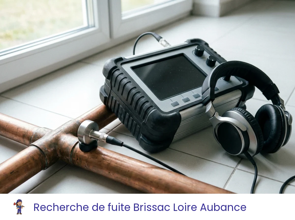 Recherche de fuite à Brissac Loire Aubance