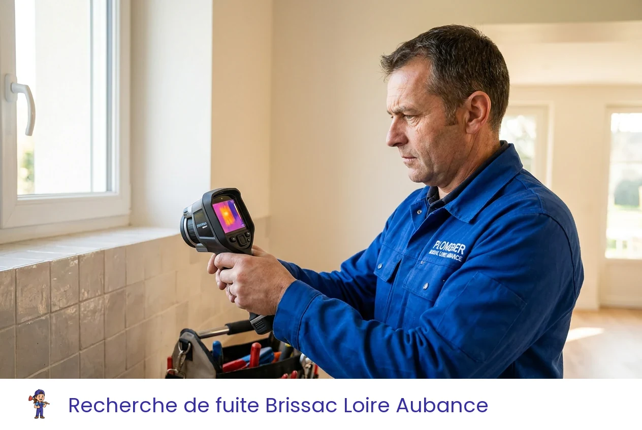 Recherche de fuite à Brissac Loire Aubance