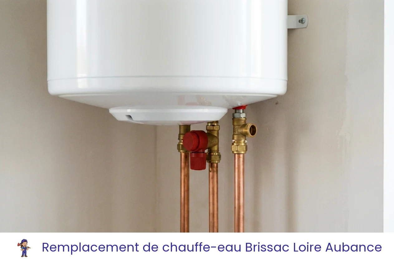 Remplacement de chauffe-eau à Brissac Loire Aubance