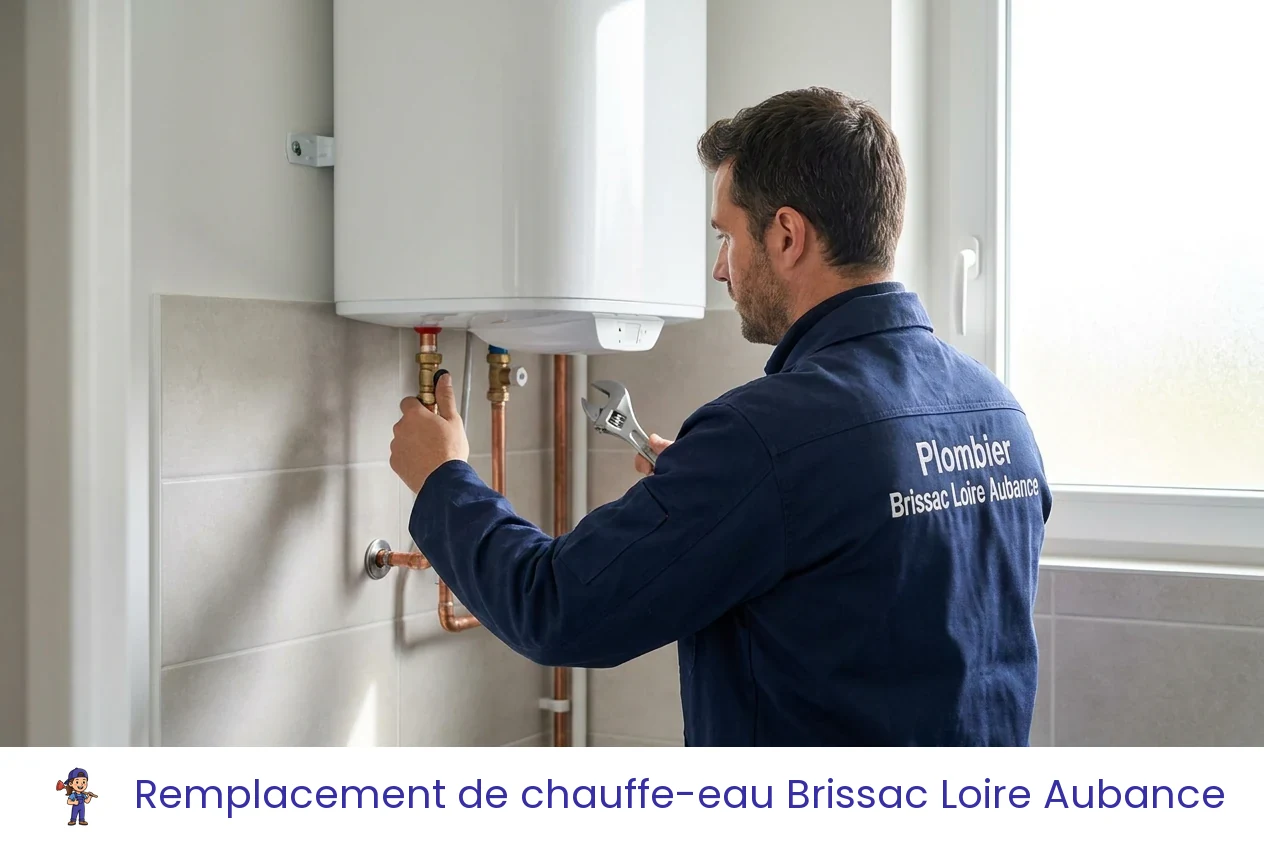 Remplacement de chauffe-eau à Brissac Loire Aubance