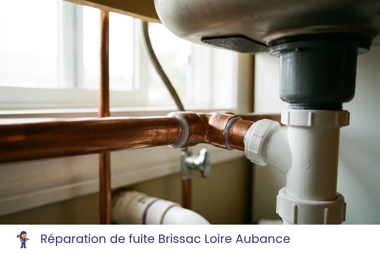 Réparation de fuite à Brissac Loire Aubance