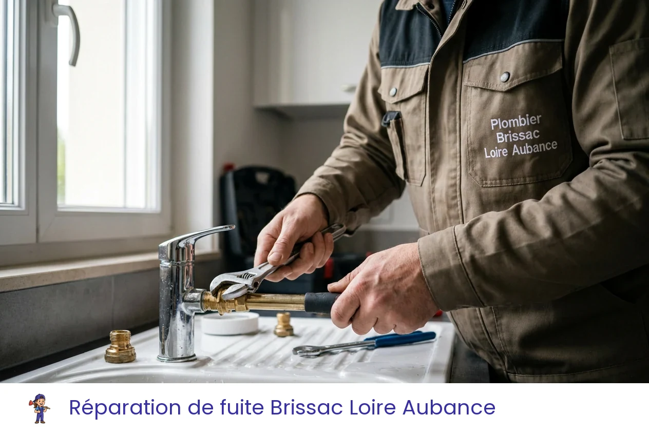 Réparation de fuite à Brissac Loire Aubance